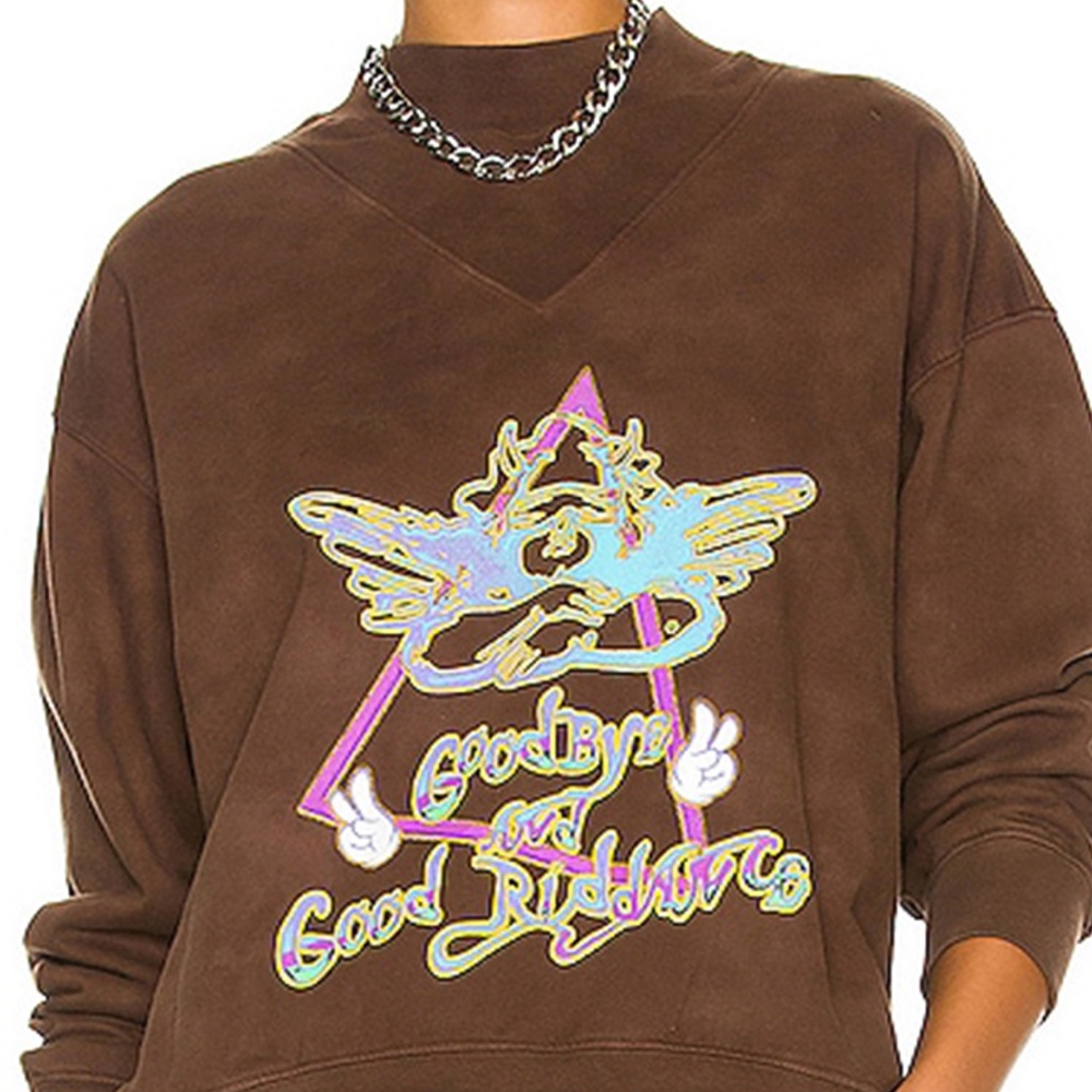 NWOT Boys Lie Goodbye and Good Riddance Crewneck - Picture 4 of 7